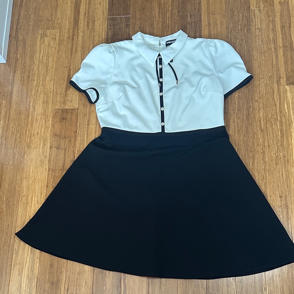 Karl Lagerfeld Elegant White Blouse